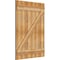 Ekena Millwork Joined Board-n-Batten Shutters w/Z-Bar, Rough Sawn Western Red Cedar, 32 1/4W x 44H, PR RBJ06Z32X044RWR - alternate 4